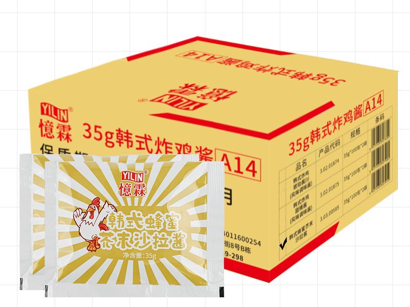 韩式蜂蜜芥末沙拉酱 产品展示